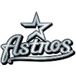 Houston Astros Silver Auto Emblem - Baseball Sports Merchandise