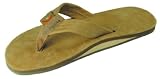 Rainbow Premier Leather Sandal - Brown small