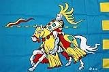 Eigenschaften Everflag  / Stock-Flagge 30 x 45 : Ritter blaue Fahne