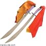 Sword - Twin Broadsword Wushu Steel 30''