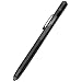 Streamlight 65006 Stylus 3-AAAA LED Pen Light, Black with Red Beam
