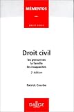 Revue Dalloz  / Droit civil: Les personnes, la famille, les incapacités