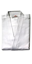 Karate Uniform 100% Cotton White Hayashi (Top Only)
