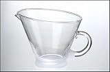 Typhoon Frosted Glass Sauceboat With Spoon