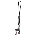 Xcite Cell Phone Multi-Color Music Note Charm