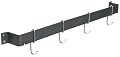 Calphalon 32-Inch Straight Wall Pot Rack with 4 Heavy-Duty Single Hooks