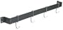 Calphalon 32-Inch Straight Wall Pot Rack with 4 Heavy-Duty Single Hooks
