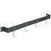 Calphalon 32-Inch Straight Wall Pot Rack with 4 Heavy-Duty Single Hooks