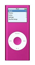 Apple iPod nano 4 GB Pink (2nd Generation) OLD MODEL