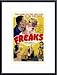 Freaks, Art Poster by Unknown Artist, with Metal Frame, poster size: 11