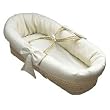 Waffle Pique Baby Moses Basket - Color Ecru