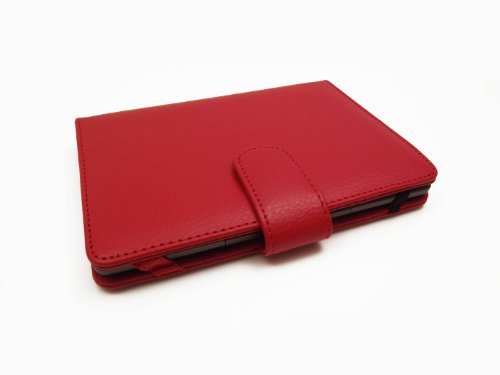 Kindle 2011 Vierra BERRY RED Diary Style Folio 
