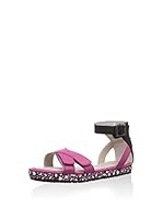 Clarks Sandalias planas Zeps Dew Jnr (Magenta)