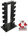 Deltech Fitness 6 Pair Vertical Dumbbell Rack
