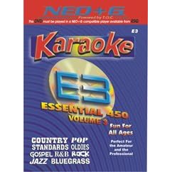 Chartbuster NEO+G Essential 450 Volume 3 for RSQ NEO DVD CDG CD Players 450 Tracks of Country POP Standards Oldies Gospel R&B Rock Jazz and Bluegrass