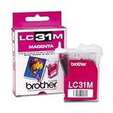 Brother Model LC31M Magenta Ink Cartridge