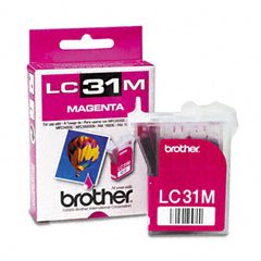 brother intellifax fax manufacturer-Brother Model LC31M Magenta Ink Cartridge Images