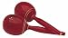 Pair of Hand Decorated Wood Maracas