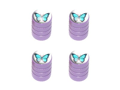 Deals Butterfly - Tire Rim Valve Stem Caps - Purple