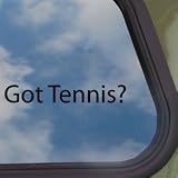 Got Tennis? Black Decal Sport Ball Truck Window Sticker 