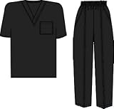 Crest Unisex Scrub Set (3 sets/case)