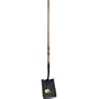 Yo Ho Tools Pro Series Wood Handled Square Point Shovel - Long Handle
