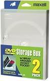 Maxell DVD-JC DVD Jewel Cases - 2-Pack