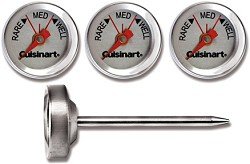 Cuisinart Outdoor Grilling Steak Thermometers, Set of Four
