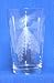 Individually Hand Etched Pine Cone Tumbler Glass 5.5"H Set / 4