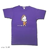 Walking Girl／ウォーキングガール Ｔシャツ（パープル）（XS）:奈良美智の画像