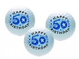 Golfballset HAPPY 50er, Golfball Geburtstag,Golfb�lle als Geschenk Preisvergleich