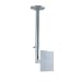 eSmart Germany TV Deckenhalterung LCD / PLASMA TV | 36-81 cm (14-32 Zoll) | VESA 75x75 bis 200x200 | Neigbar | Schwenkbar | Silber | Deckenabstand: 550 - 1000 mm | Montagel�cher am TV max. 200 x 200 mm (Breite x H�he)