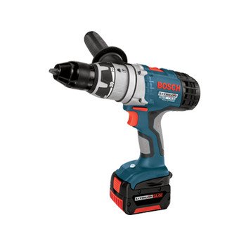 Factory-Reconditioned Bosch 17614-01-RT 14.4-Volt 1/2-Inch Brute Tough Litheon Hammer Drill/Driver with 2-Fat Batteries