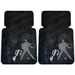 Front Rubber Car Truck SUV Floor Mats - Elvis Presley Silhouette