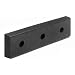 Durable Rubber Molded Bumper, Rectangular, Horizontal Mount