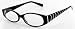 SERENDIPITY modern and trendy designer reading glasses for youthful women with flair who want to look and feel beautiful when wearing readers.
