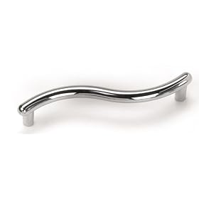 Laurey 25126 Cabinet Hardware 96MM S Pull, Chrome