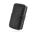 PDAIR - Etui - Housse cuir NOIR ouverture type book pour Nokia N97 mini