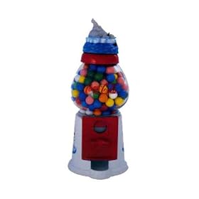 COCA COLA BRAND 11in POLAR BEAR GUMBALL MACHINE