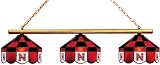 NCAA Nebraska Cornhuskers 3-Light Executive Game Table Lamp