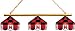 NCAA Nebraska Cornhuskers 3-Light Executive Game Table Lamp