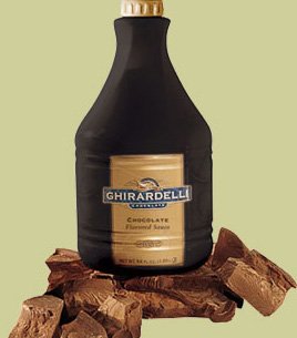 Ghirardelli Chocolate Sauce, Case (6 Bottles) by Ghirardelli