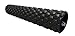ProSource Premium HEXA 2-in-1 Sports Massage Trigger Point Foam Roller – Use as 2 x Original Size (12″) or connect for Full Size (24″) (Black)