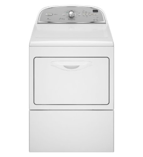 Whirlpool WGD5600XW Cabrio 7.4 Cu. Ft. White Gas Front Load Dryer