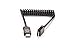 Atomos HDMI Full to HDMI Full Coiled Cable, 30cm/12" Coiled (60cm/24" Extended)