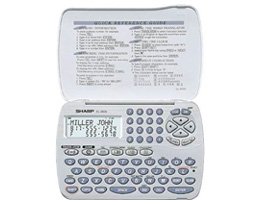 Sharp EL-6930B 192K English/Spanish Translating Organizer