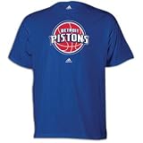 Detroit Pistons adidas Primary Logo T-Shirt - XX-Large
