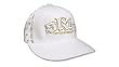 Skin Industries Franchise- White Flex Fit Cap L-XL