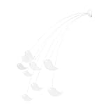 Boon Peep Wall Mounted Bird Mobile, Coconut by Boon [並行輸入品]