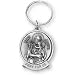 Fine Pewter Saint Joseph and Child Key Chain